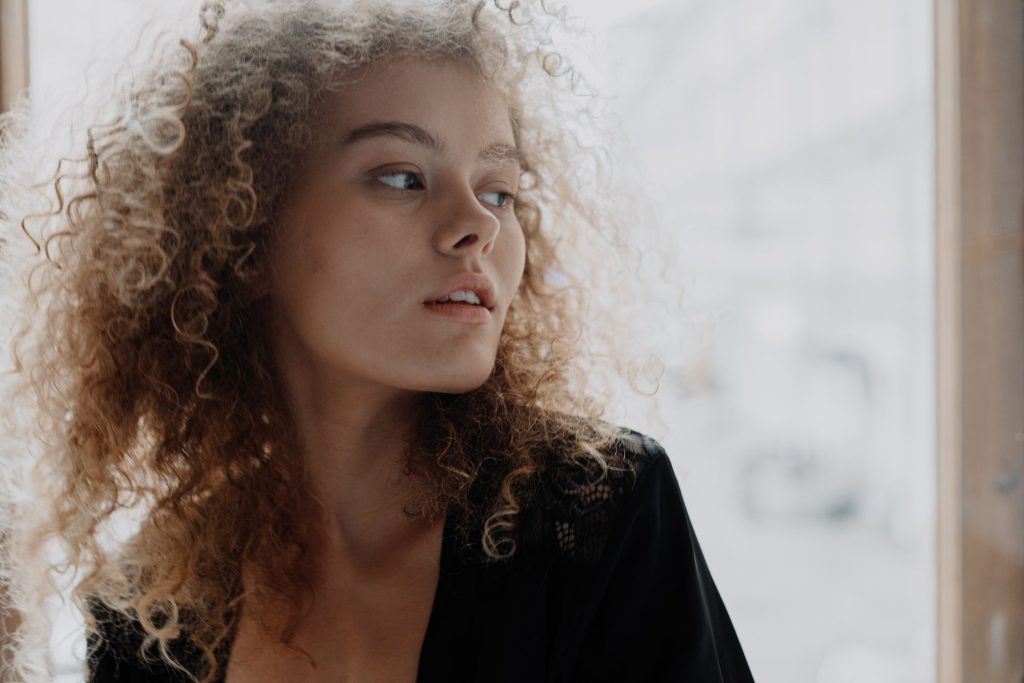 Curly haar